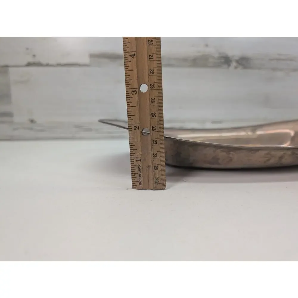 Vintage Reed & Barton Silver Plate‎ Oval Serving Bowl 12